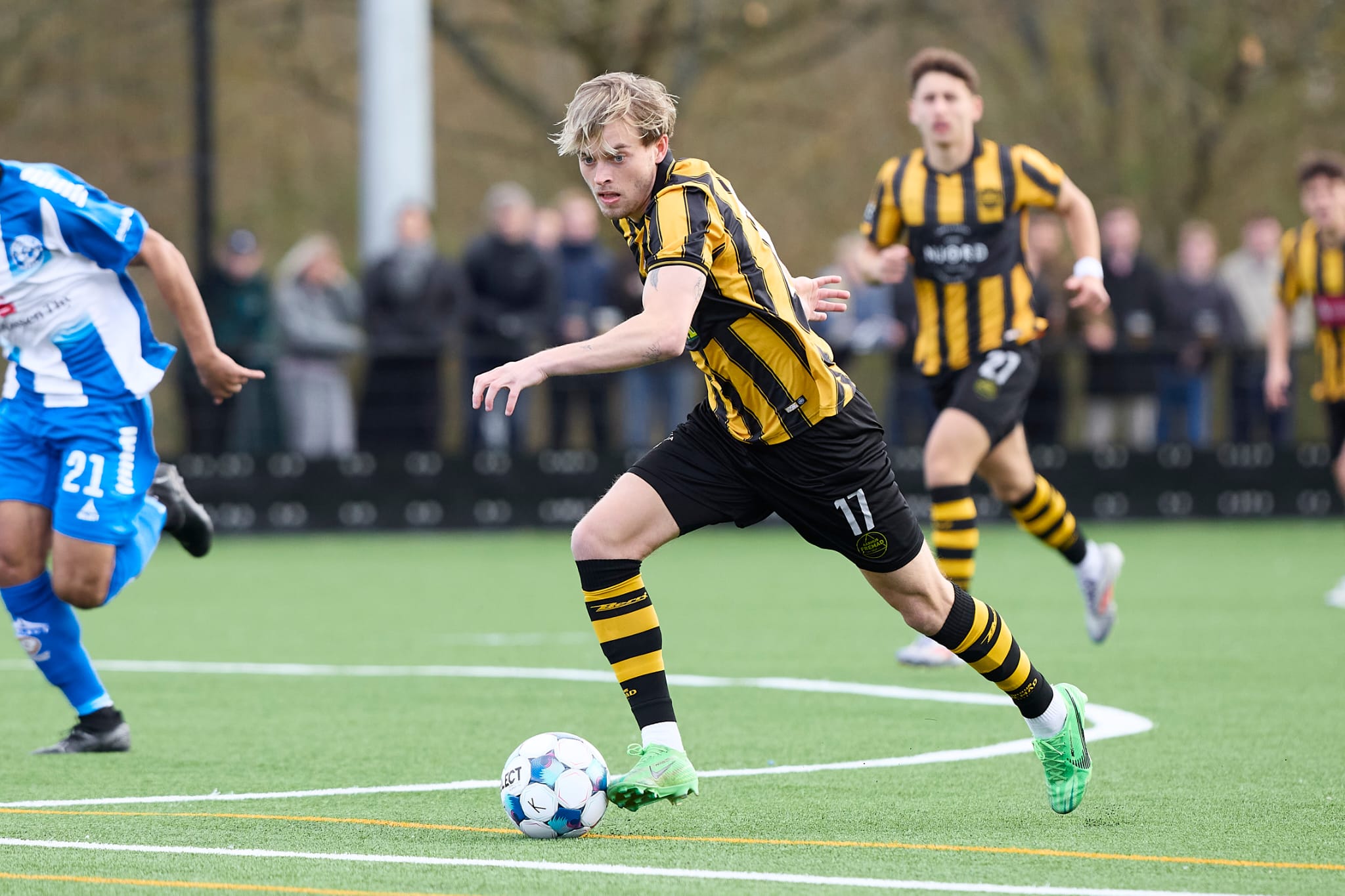 Mathias Kubel scorer mod Thisted FC for Aarhus Fremad
